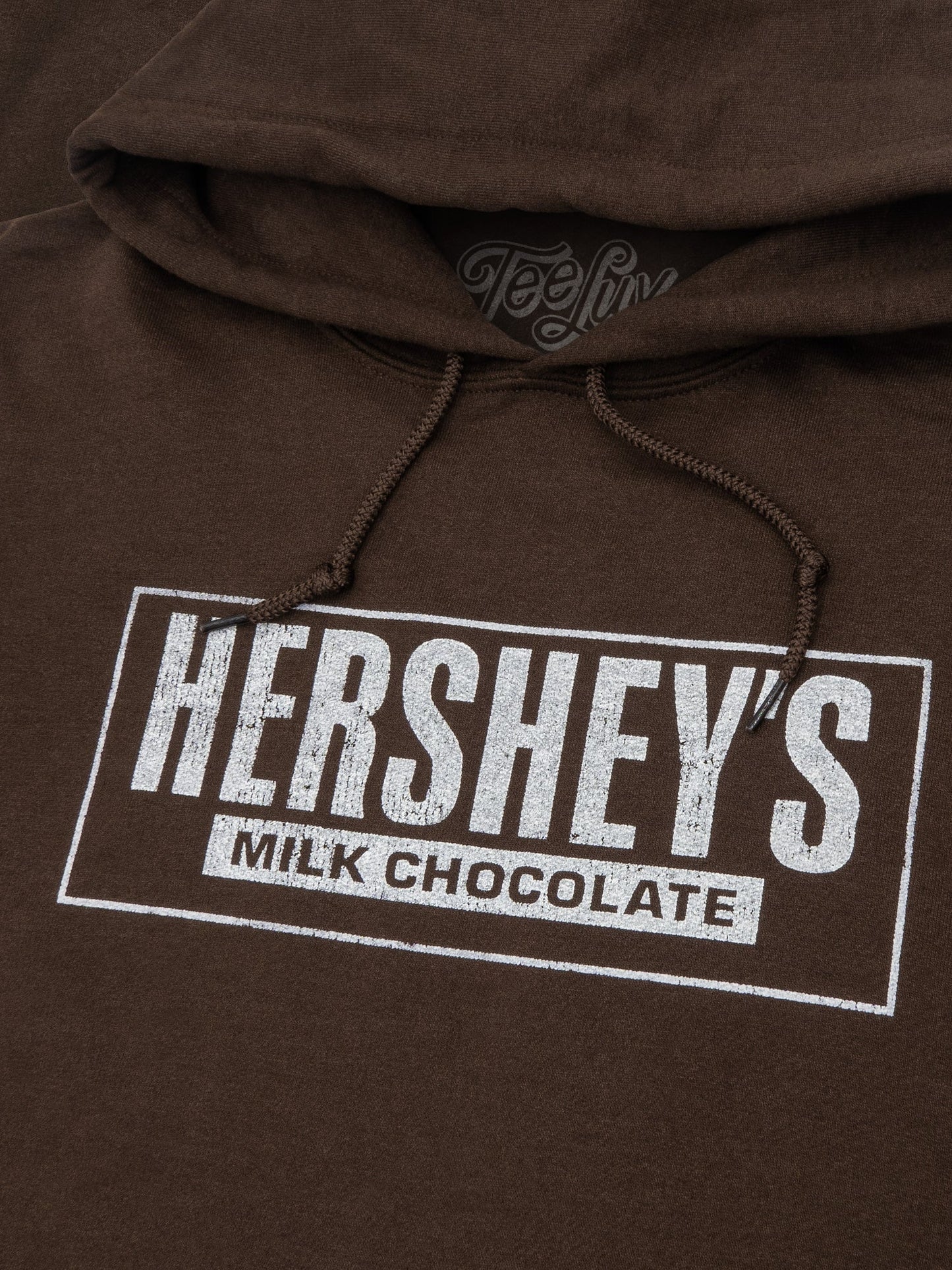 Hershey's Milk Chocolate Pullover Hooded Sweatshirt Hoodie Officially Licensed - Brown