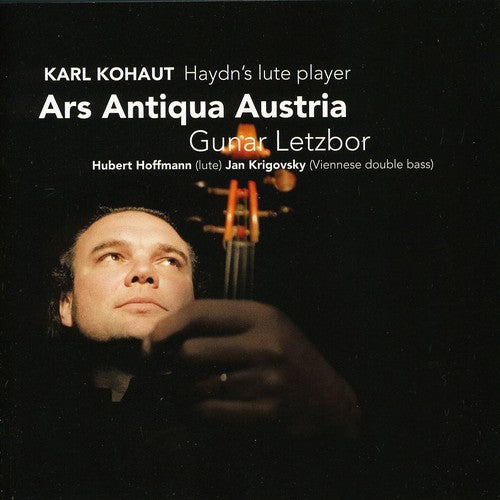 the album cover for Gunar Letzbor - Haydn's Lute Player
