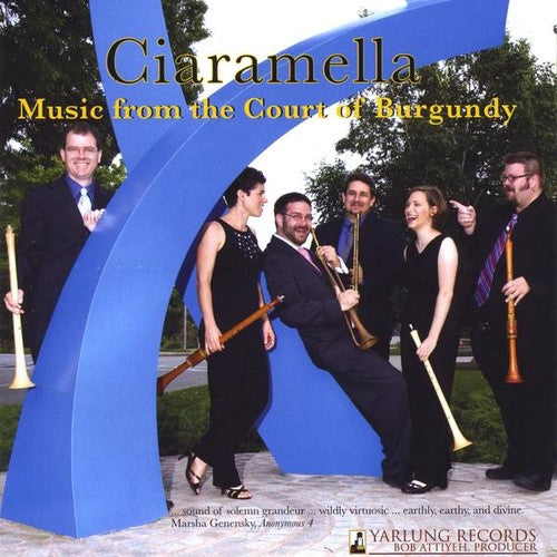 the album cover for Sacred & Secular Music From Re - Music from the Court of Burgundy