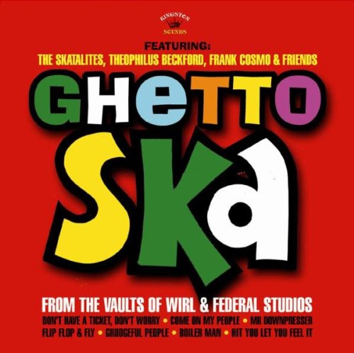 the album cover for Ghetto Ska - Ghetto Ska