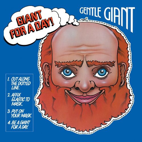 the album cover for Gentle Giant - Giant for a Day