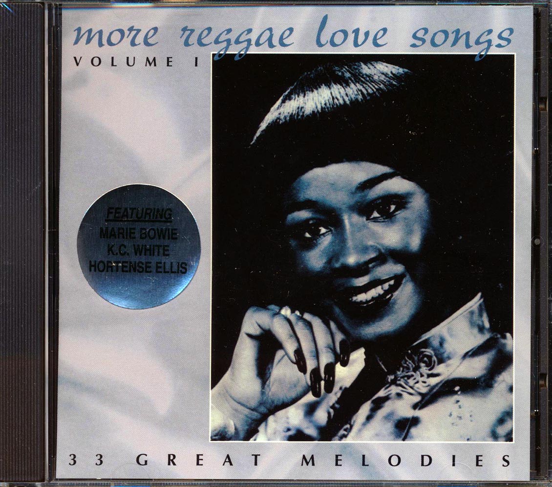 Hortense Ellis, Marie Brown, KC White - More Reggae Love Songs Volume 1: 33 Great Melodies (33 tracks) Music CD