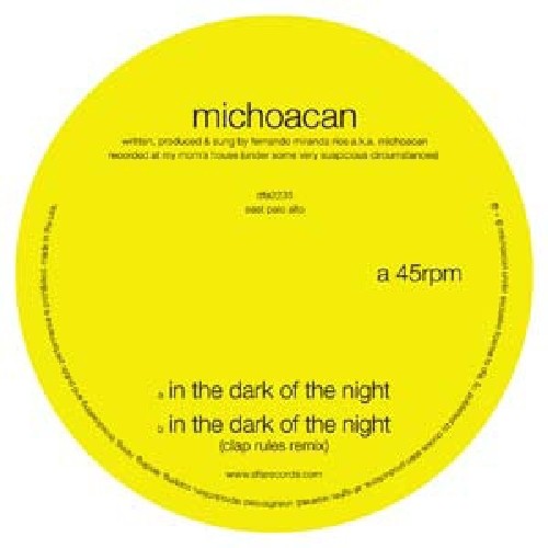 Michoacan - In The Dark Of The Night [LP] Vinyl Record