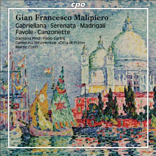 the album cover for Marzio Conti - Gabrieliana / Serenata / Madrigali / Favole