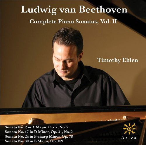 the album cover for Timothy Ehlen - Complete Piano Sonatas 2