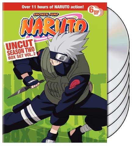 Naruto Uncut Season 2 V.2 Box Set - Naruto Uncut Season 2 V.2 Box Set - DVD