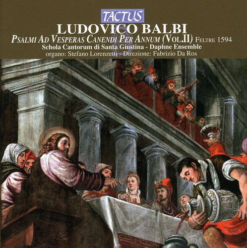 the album cover for Schola Cantorum Di Santa Giustina - Psalms for Singing Vespers Through the Year 2
