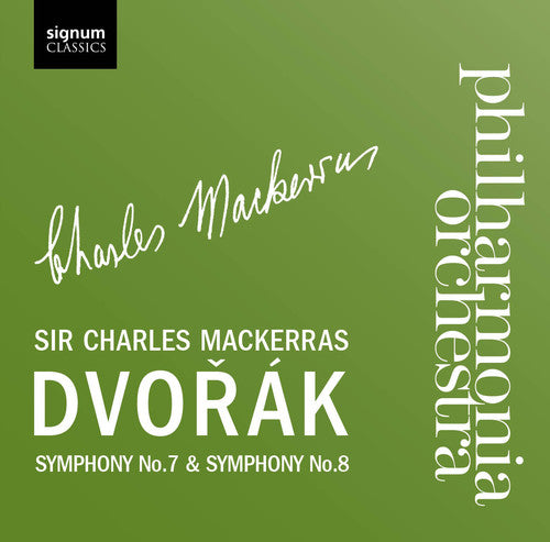 Dvorak / Philharmonia Orchestra / Mackerras - Symphony 7 & 8 - Music CD
