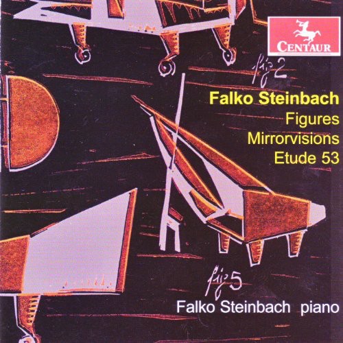 the album cover for F. Steinbach - Figures: 17 Choreographic Etudes for Piano