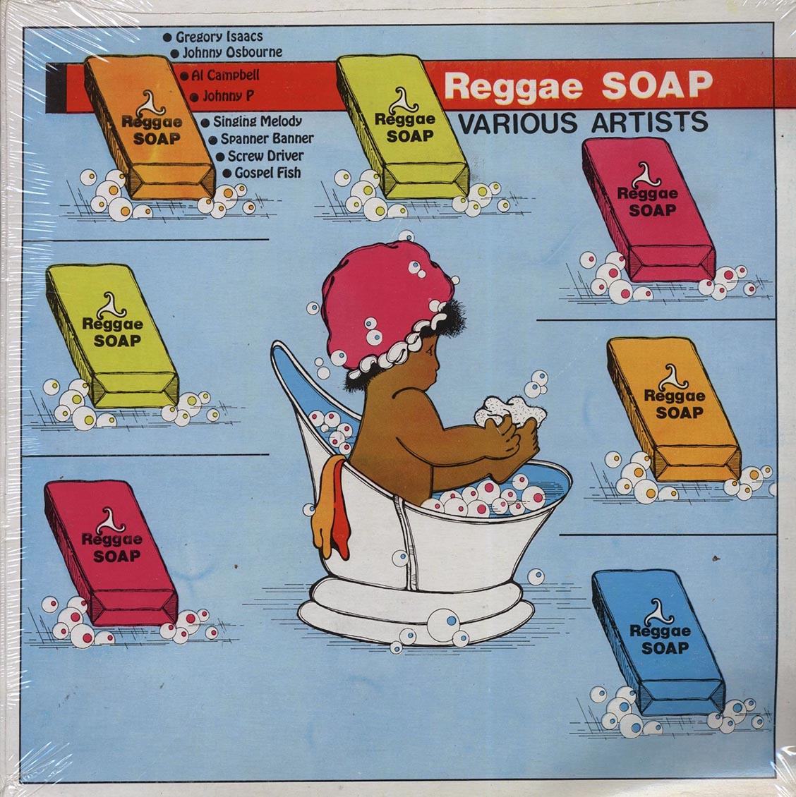 Johnny Osbourne, Gregory Isaacs, Al Campbell, Etc. - Reggae Soap (Jamaica press) (orig. press) Vinyl Record