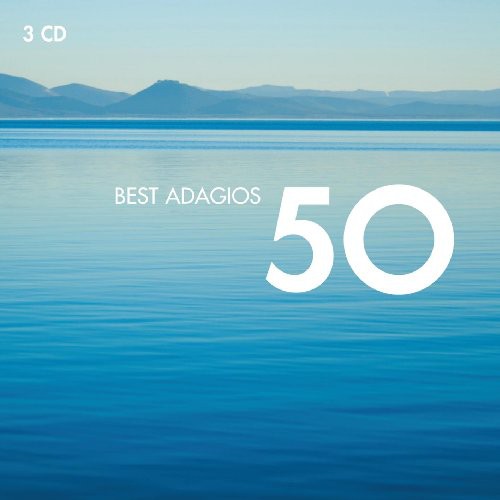 the album cover for Best Adagios 50 / Various - Best Adagios 50 / Various