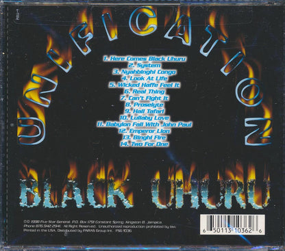 Black Uhuru - Unification Music CD
