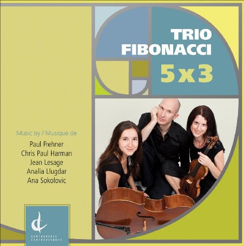 the album cover for Trio Fibonacci - Trio Fibonacci: 5X3