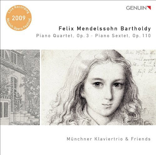 Mendelssohn-bartholdy / Munchner Klaviertrio - Piano Quartet Op 3 / Piano Sextet Op 110 - Music CD