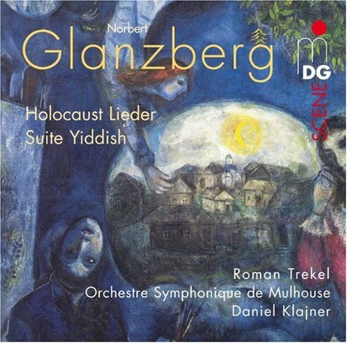 the album cover for A. Glanzberg - Jiddische Suite Holocaust-Lieder