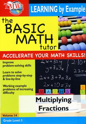 Basic Math Tutor Multiplying Fractions - Basic Math Tutor Multiplying Fractions - DVD