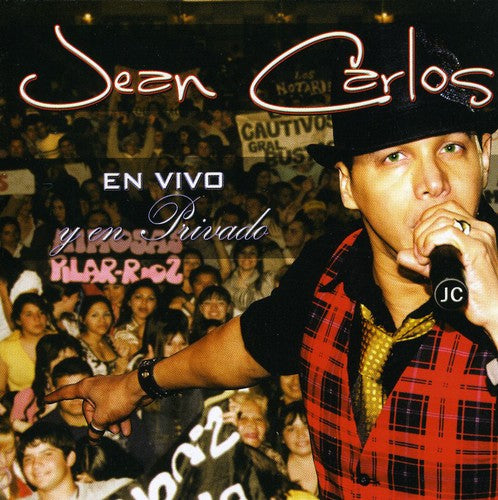 the album cover for Jean Carlos - En Vivo y en Privado