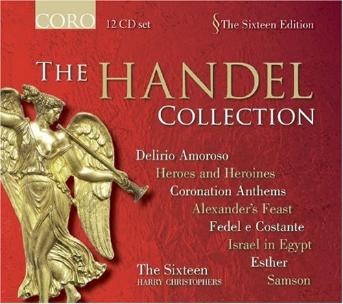 the album cover for G.F. Handel - Handel Collection