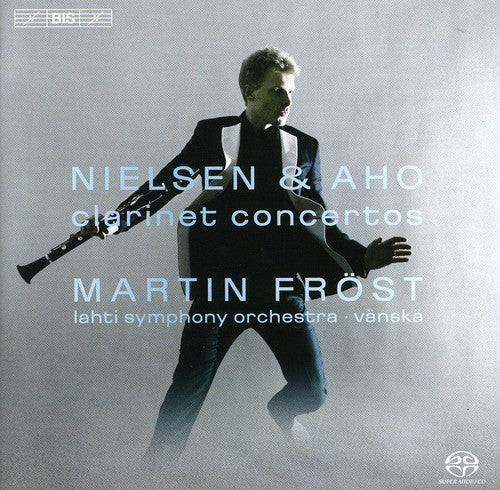 the album cover for Martin Frost - Concerto for Clarinet & Orchestra