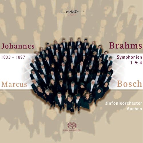 the album cover for Aachen Symphony Orchestra - Symphony 1 & 4