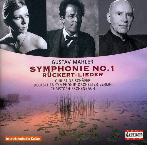 the album cover for Christoph Eschenbach - Symphonies 1 / Ruckert Songs