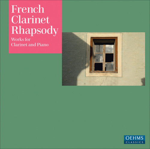 the album cover for Ralph Manno - French Clarinet Rhapsody