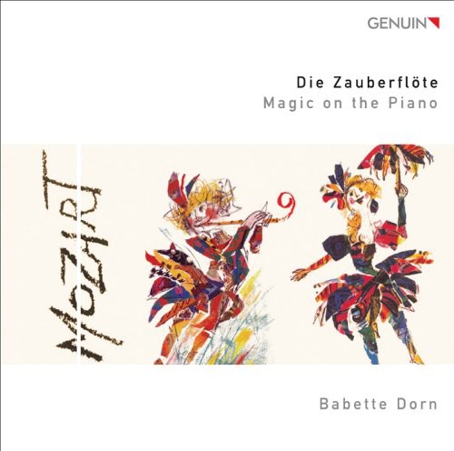 the album cover for Babette Dorn - Magic on the Piano