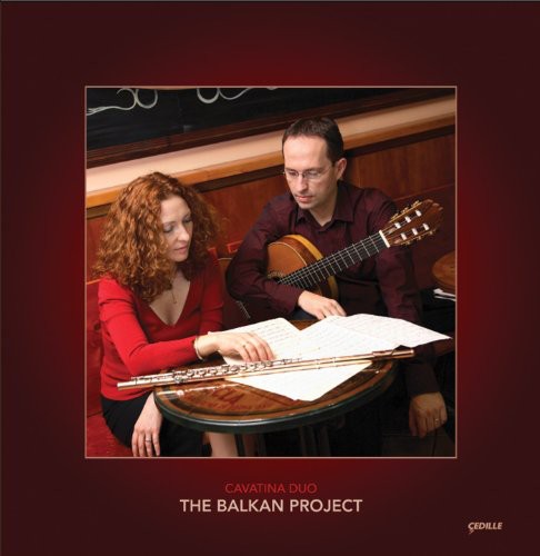 the album cover for Cavatina Duo - Balkan Project