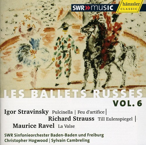 the album cover for South West German Radio Symphony Orchestra, Baden-Baden - Ballets Russes 6