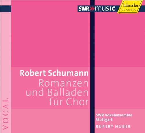 Schumann / Swr Vokalensemble Stuggart / Huber - Romances & Ballads For A Cappella Choir - Music CD