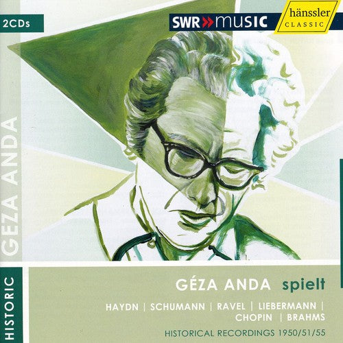 the album cover for Geza Anda - Geza Anda 2