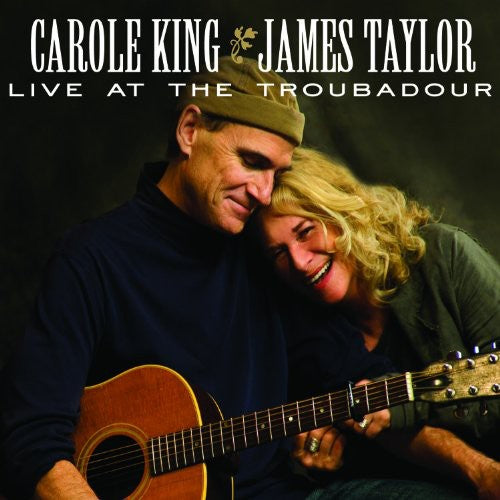 the album cover for Carole King & James Taylor - Live At The Troubadour [CD and DVD] [Digipak]