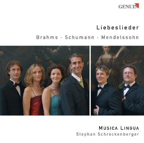 the album cover for Musica Lingua - Liebeslieder