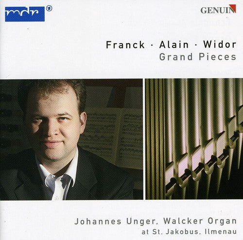 the album cover for Johannes Unger - Grand Pieces