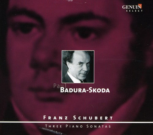 Schubert / Badura-skoda - Three Piano Sonatas - Music CD