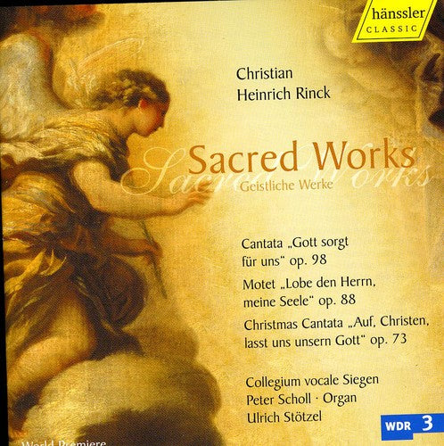 the album cover for C.H. Rinck - Sacred Works