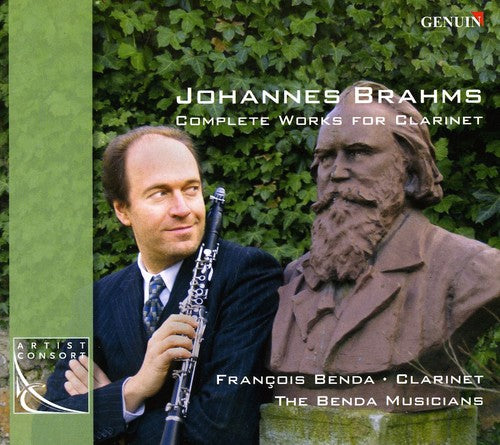 the album cover for Francois Benda - Complete Works for Clarinet