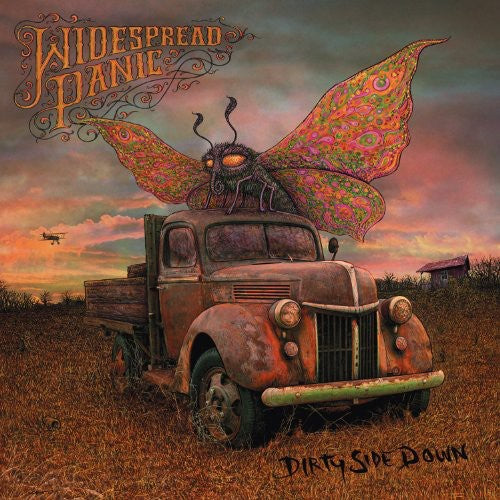 the album cover for Widespread Panic - Dirty Side Down