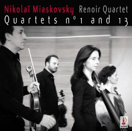 Miaskovsky / Renoir Quartet - Quartets 1 5 & 13 - Music CD
