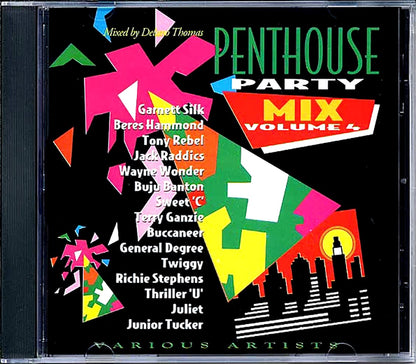 Beres Hammond, Garnett Silk, Tony Rebel, Etc. - Penthouse Party Mix 4 Music CD