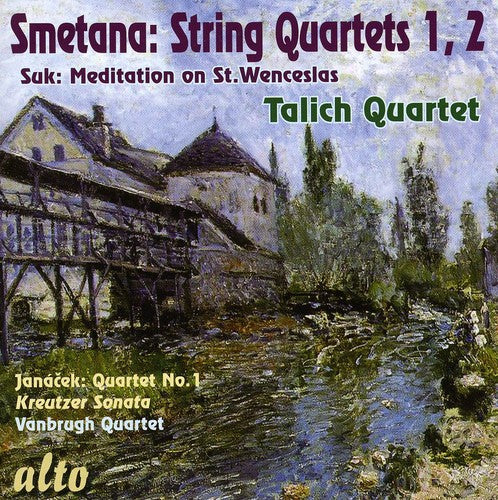 Smetana / Talich Quartet / Suk / Vanbrugh Quartet - String Quartets 1 & 2 - Music CD