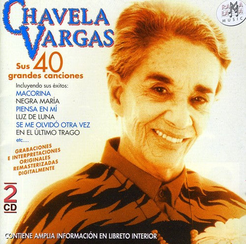 Vargas,chavela - Sus Cuarenta Grandes Canciones - Music CD