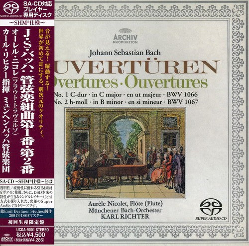 Bach / Richter,karl - J.s.bach: Orchestral Suites 1 & 2 - Shm-sacd - Super Audio CD