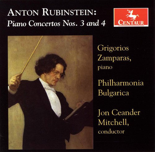 Rubinstein / Zamparas / Phil Bulgarica / Mitchell - Piano Concerto 3 & 4 - Music CD