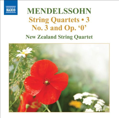 Mendelssohn / New Zealand String Quartet - String Quartets 3 - Music CD