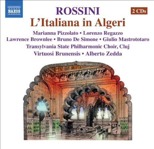 the album cover for V. BELLINI - L'italiana in Algeri