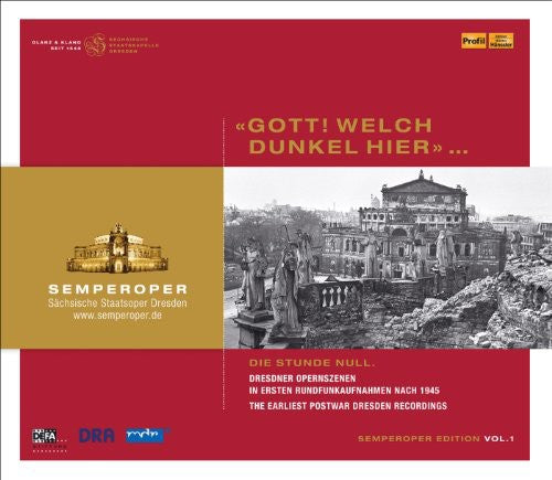 the album cover for Semperoper 1: Earliest Postwar Dresden 1945 / Var - Semperoper 1: Earliest Postwar Dresden 1945 / Various
