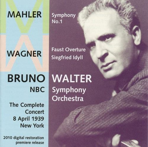 Wagner / Mahler / Nbc Sym Orch / Walter - Bruno Walter Conducts The Nbc Symphony Orchestra - Music CD