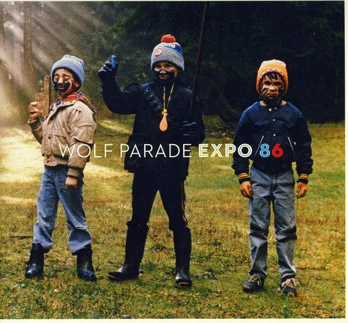 the album cover for Wolf Parade - Expo 86