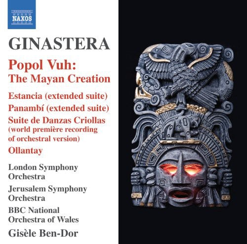 Ginastera / Lso / Ben-dor - Popol Vuh: Mayan Creation / Estancia / Panambi - Music CD